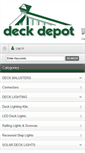 Mobile Screenshot of deckdepot.com